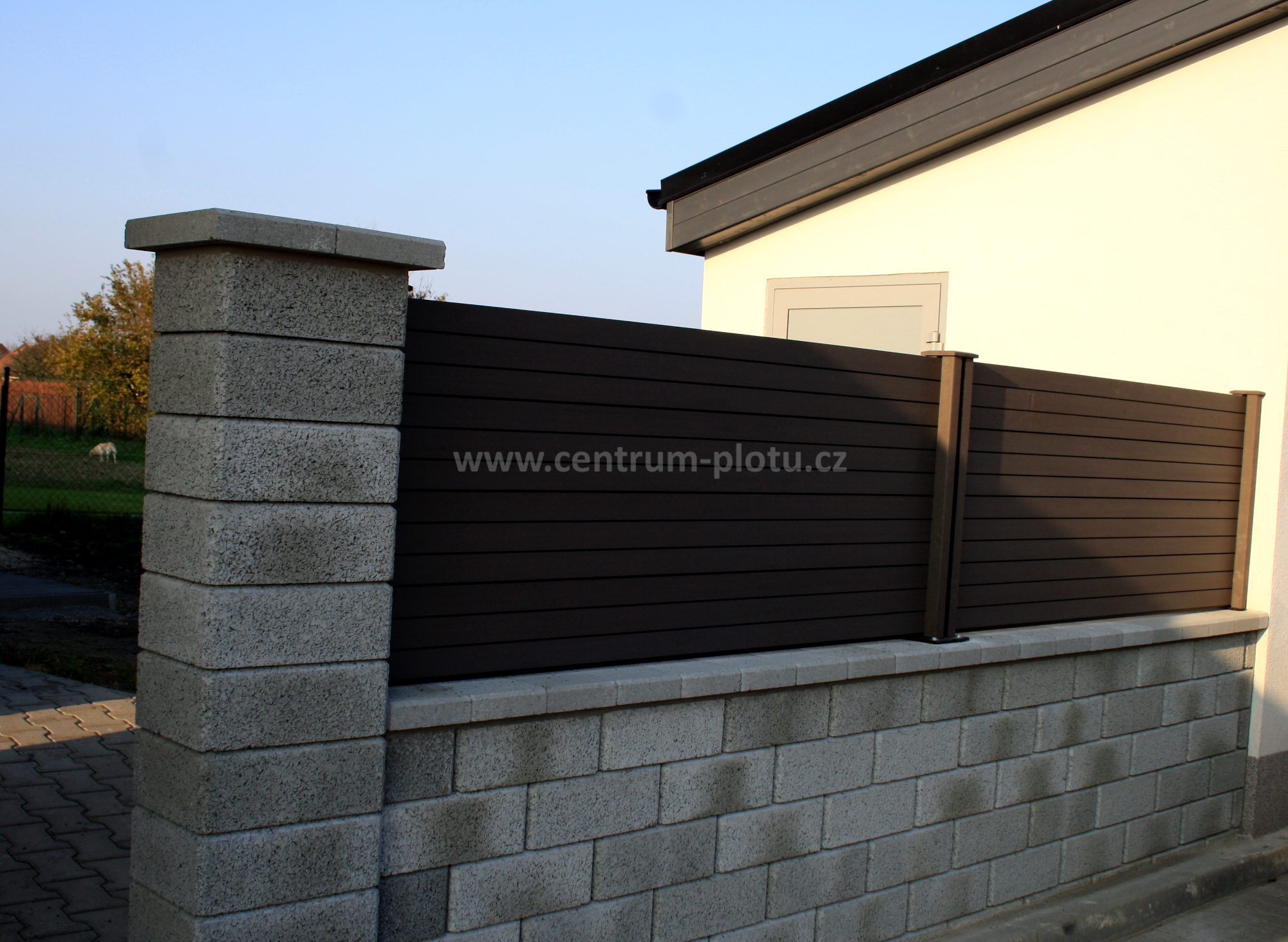 WPC GWFence - hlavice sloupku GW211 - brown