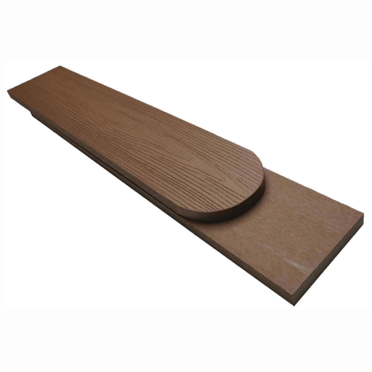 WPC dřevo plastová plotovka 1000x100x13mm - brown