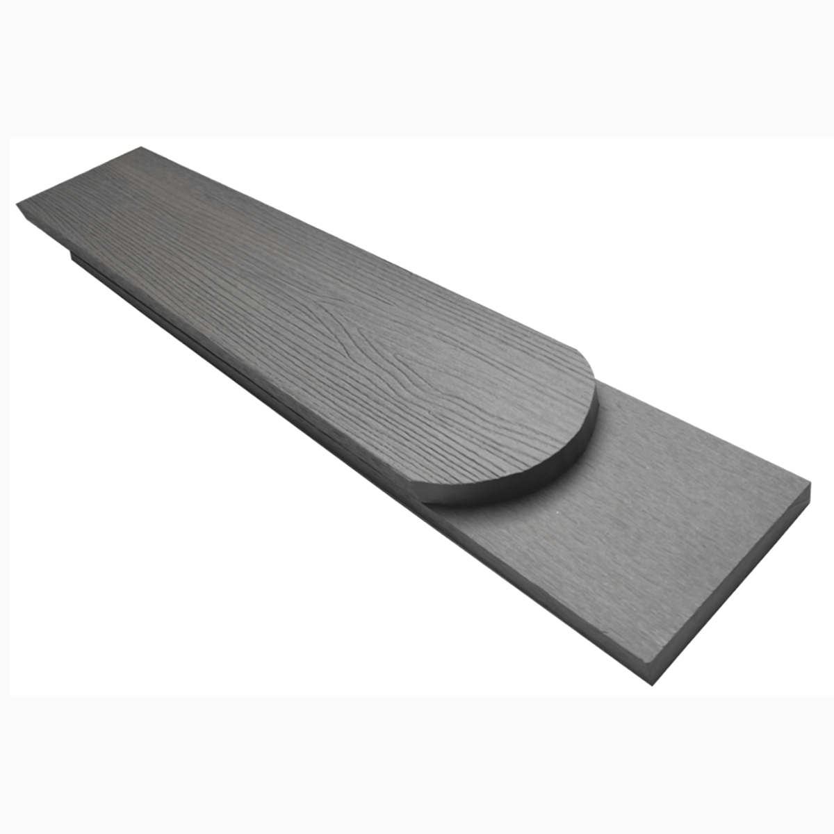 WPC dřevo plastová plotovka 1000x100x13mm - stone grey