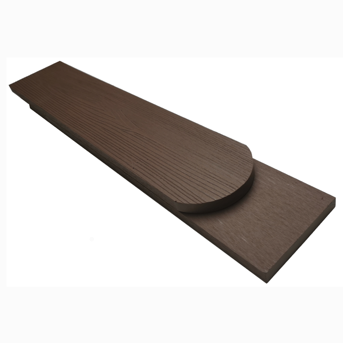 WPC dřevo plastová plotovka 1500x100x13mm - colorado brown