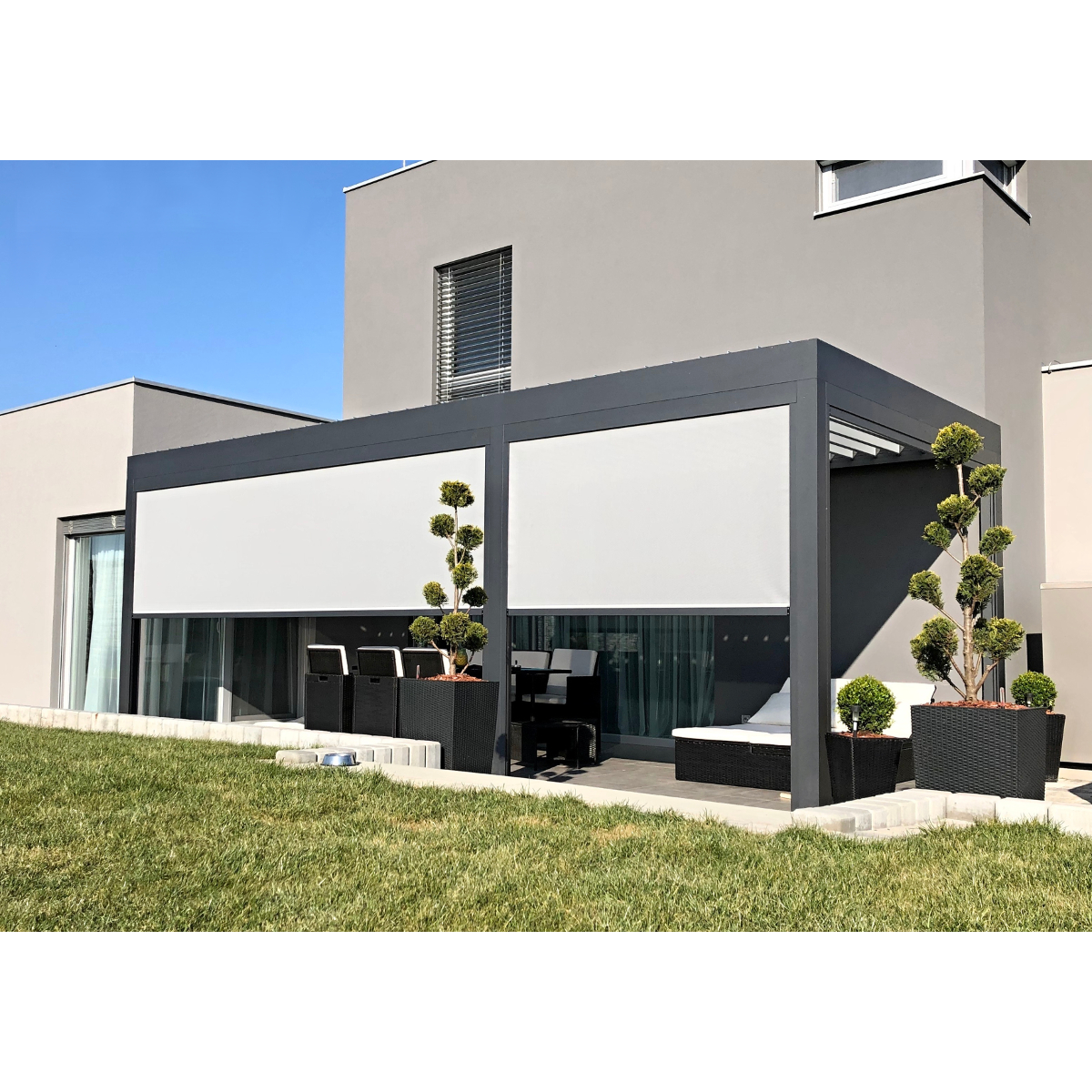 Hliníková pergola SKYLINE 3 x 4m