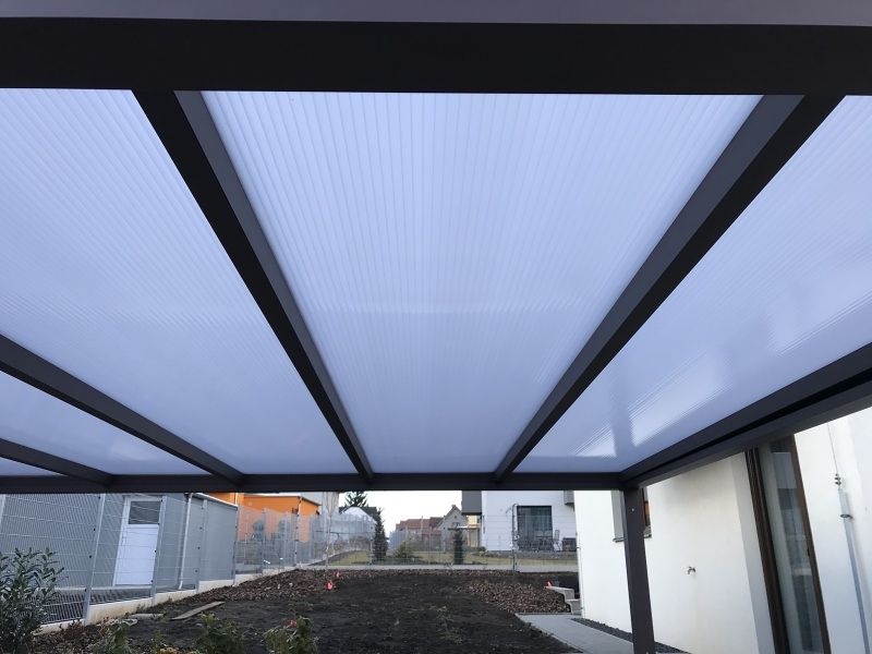 Hliníkový přístřešek CARPORT 3 x 4m