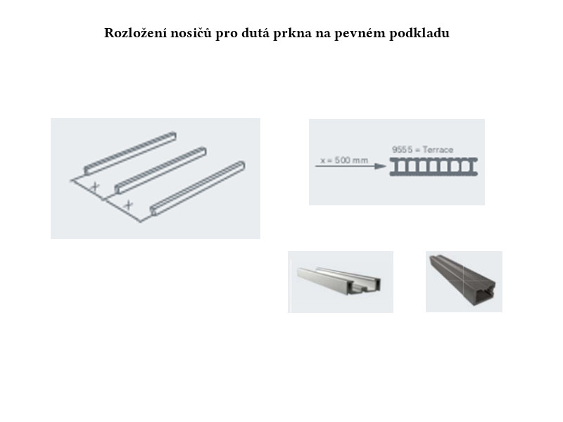 Hliníkový profil Twinson 50x16