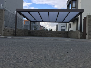 Hliníkový přístřešek CARPORT 3 x 5m