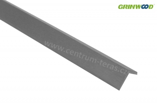WPC lišta rohová - stone grey GW203-1