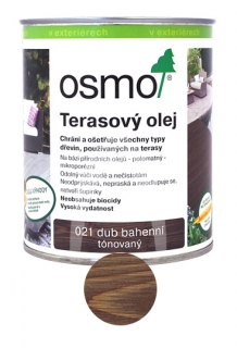 OSMO olej na terasy 0,75l Dub bahenní 021