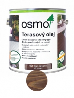 OSMO olej na terasy 2,5l Dub bahenní 021