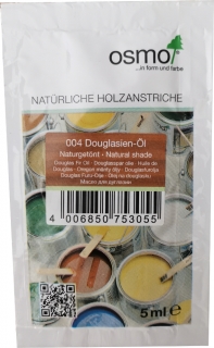 vzorek OSMO olej na terasy 5ml Douglasie 004