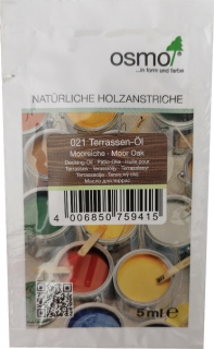 vzorek OSMO olej na terasy 5ml Dub bahenní 021