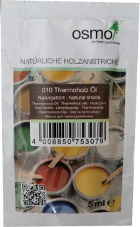 vzorek OSMO olej na terasy 5ml Thermodřevo 010
